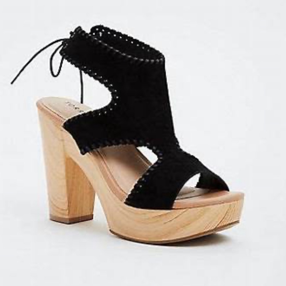 Whip Stitch Wood Platforms